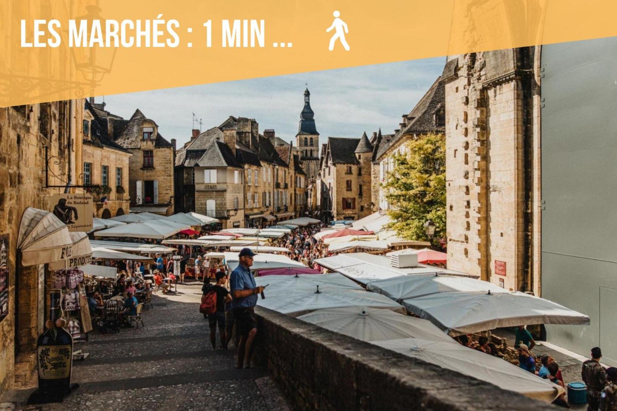 3 Pieces, Climatise, Calme, 100M Du Centre, Parking, "Lyriade" Sarlat-la-Caneda Exterior photo